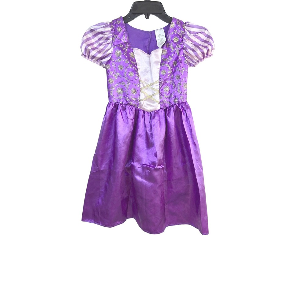 Disney Princess Girls Purple Rapunzel Tangled Dress-Up Costume 4-6X Halloween